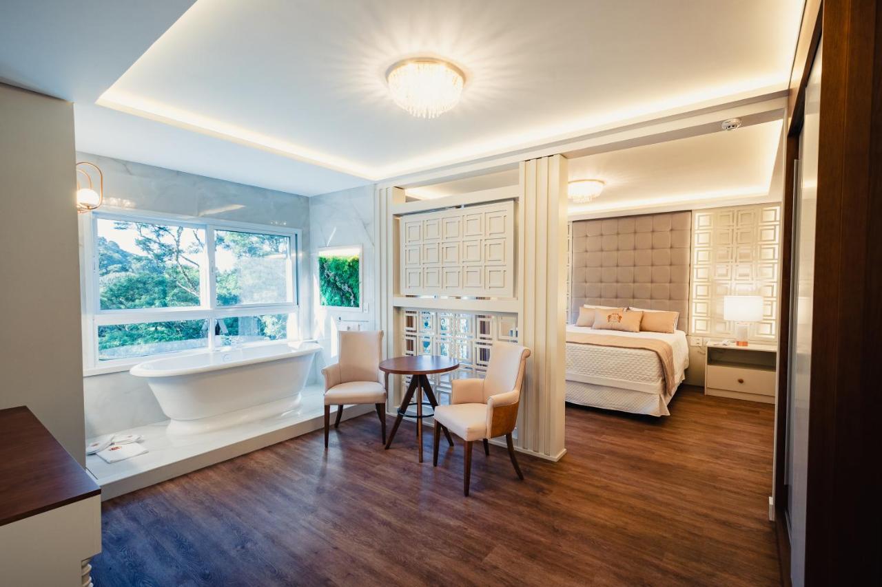Hotel E Restaurante Giratorio Rf Vision - A Melhor Vista 360 De Gramado Zewnętrze zdjęcie