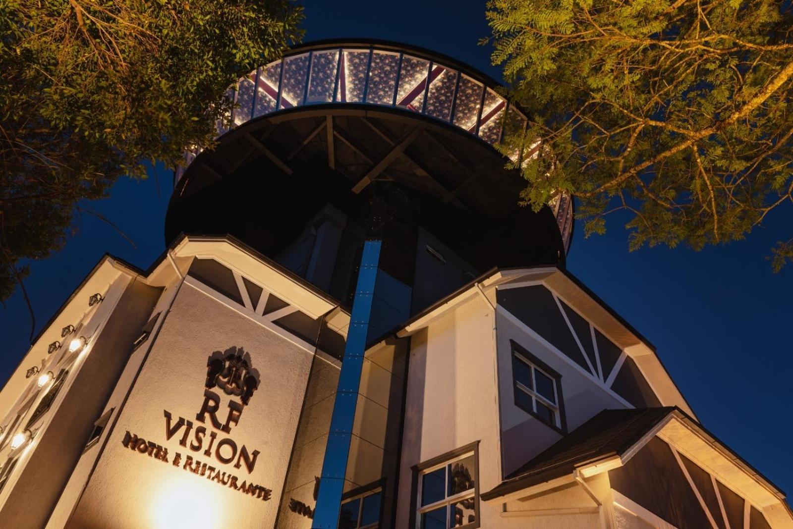 Hotel E Restaurante Giratorio Rf Vision - A Melhor Vista 360 De Gramado Zewnętrze zdjęcie
